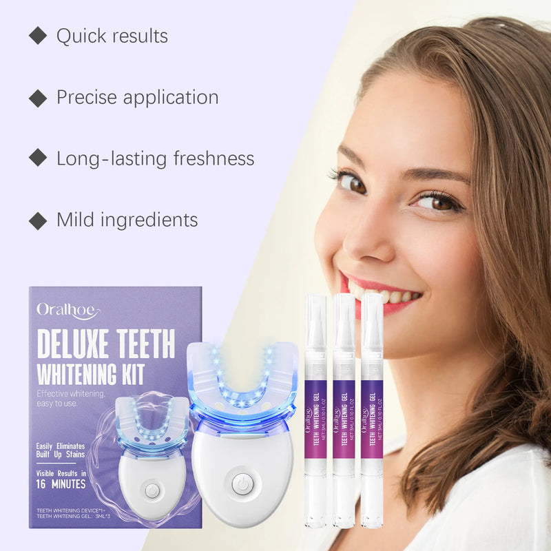 Kit de Clareamento Dental de Luxo