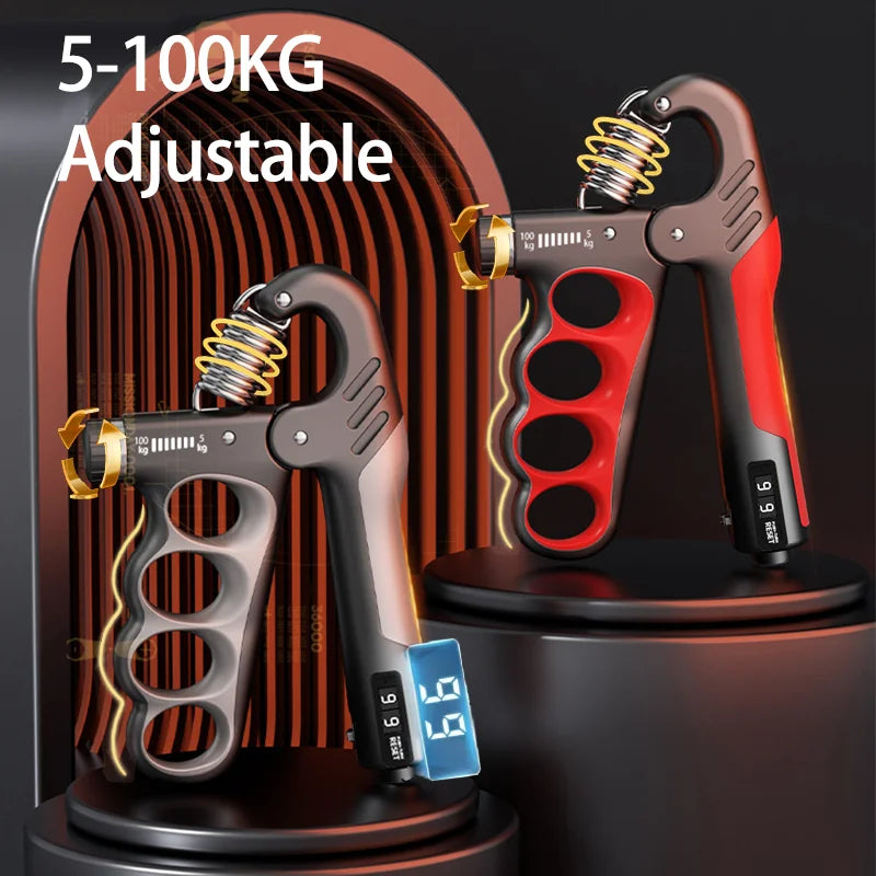 "5-100kg handgrip, Expansor de Pulso Ajustável"