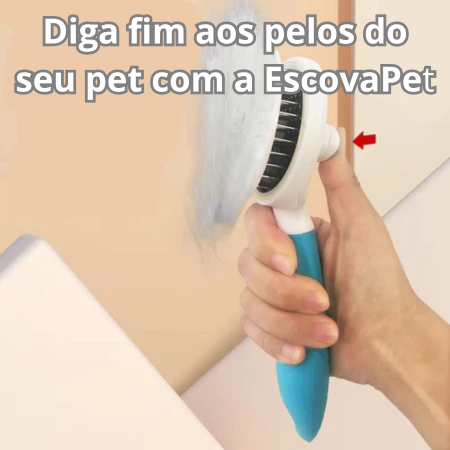 EscovaPet - Escova Removedora de Pelos EscovaPet